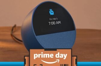 The Amazon Echo Spot alarm clock drops to $45