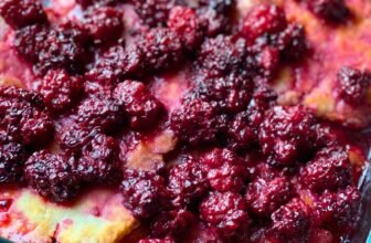 Outdated-Common Blackberry Deep Dish Cobbler